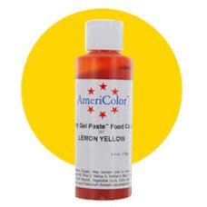 207 COLORANT ALIMENTAR LEMON YELLOW AMERICOLOR 128GR